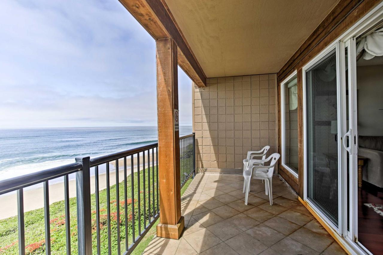 Lincoln City Oceanfront Condo, Near Lincoln Beach! Exterior foto